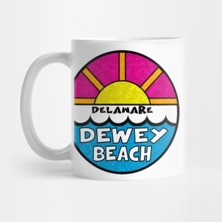 Dewey Beach Delaware DE Beach Life Mug